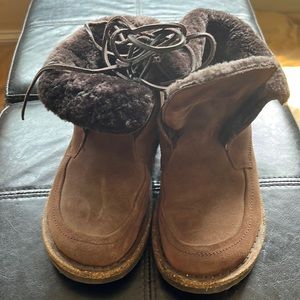 Birkenstock Bakki Suede Leather Mocha boots 39 Regular.